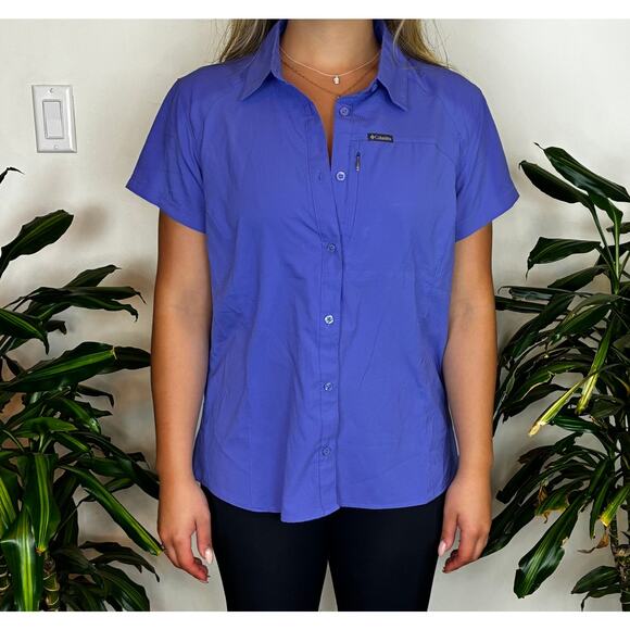 Columbia Activewear Button Up Shirt - Picture 1 of 6